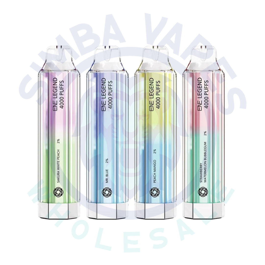 ENE Elux Legend 4000 Puffs Disposable Vape - (Boîte de 10)