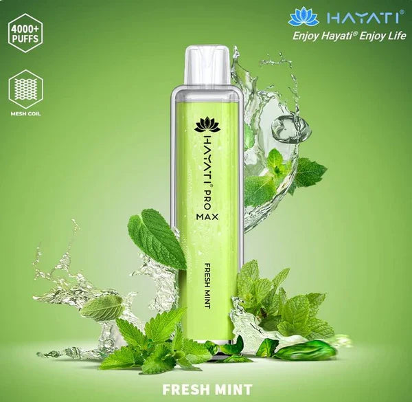 Hayati Pro Max 4000 Fresh Mint Flavour