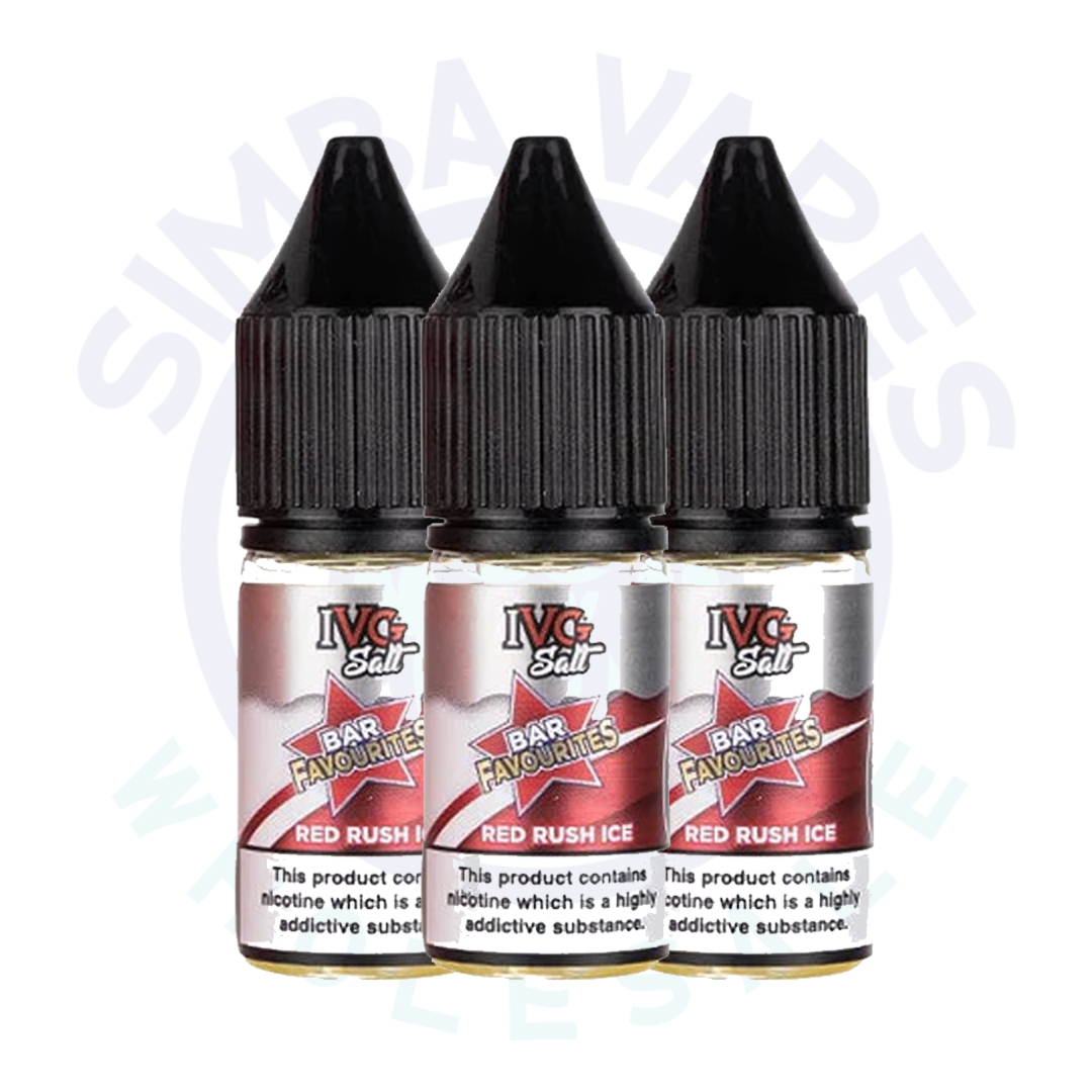 IVG Salt Bar Favourite 10ml E Liquid- Pack Of 10