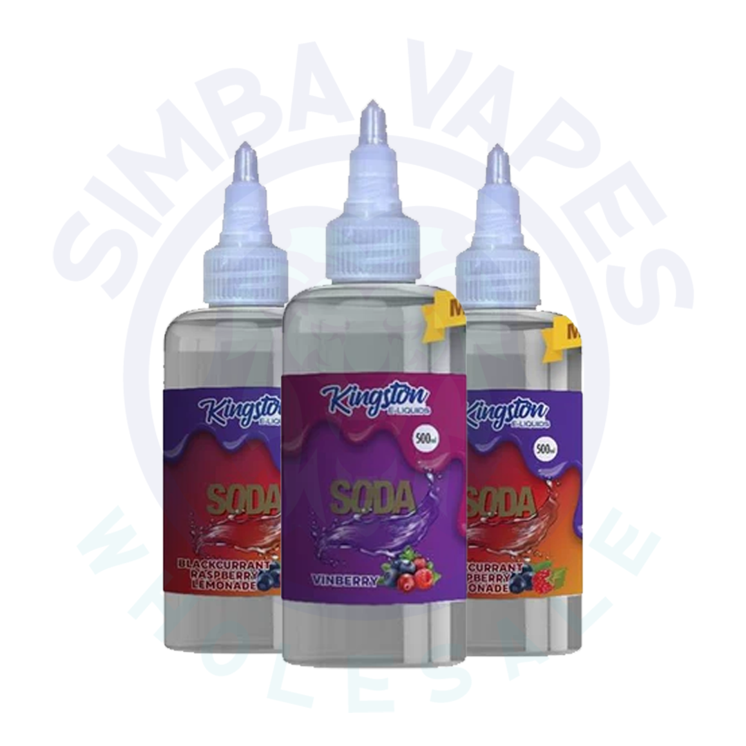 Kingston E-liquids Soda 500ml Shortfill (Pack Of 10)