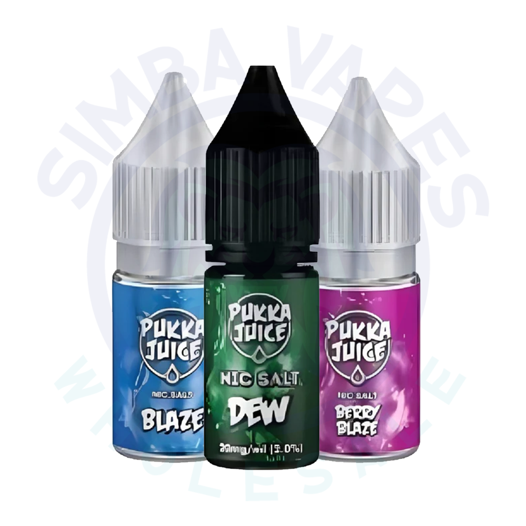 Pukka Juice 10ML Nic Salt (Pack Of 10)