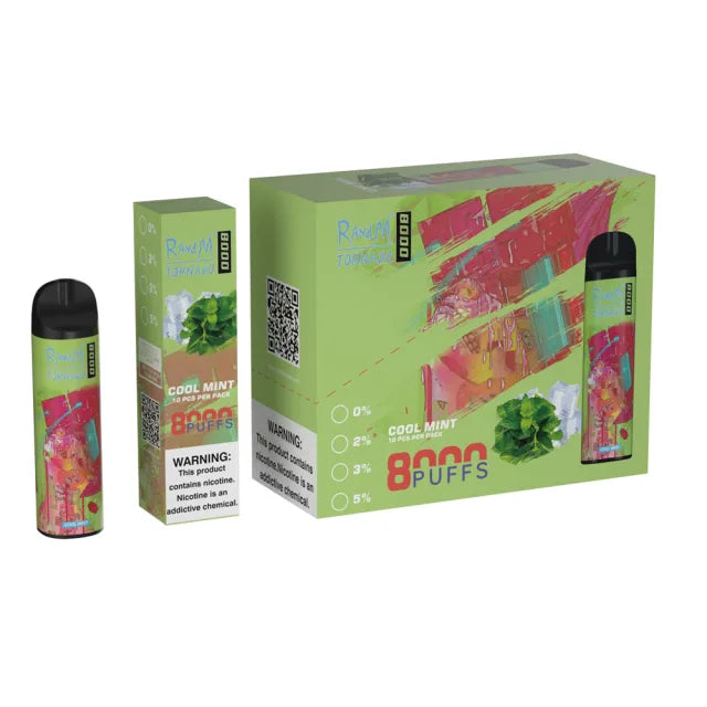 Randm Tornado 8000 Puffs Disposable Vape (Box of 10)