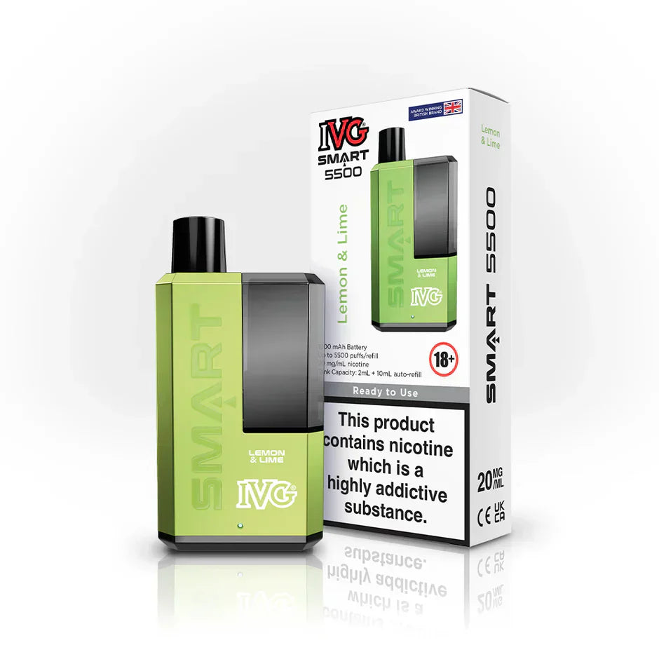 IVG Smart 5500 Disposable Vape (Box of 5)