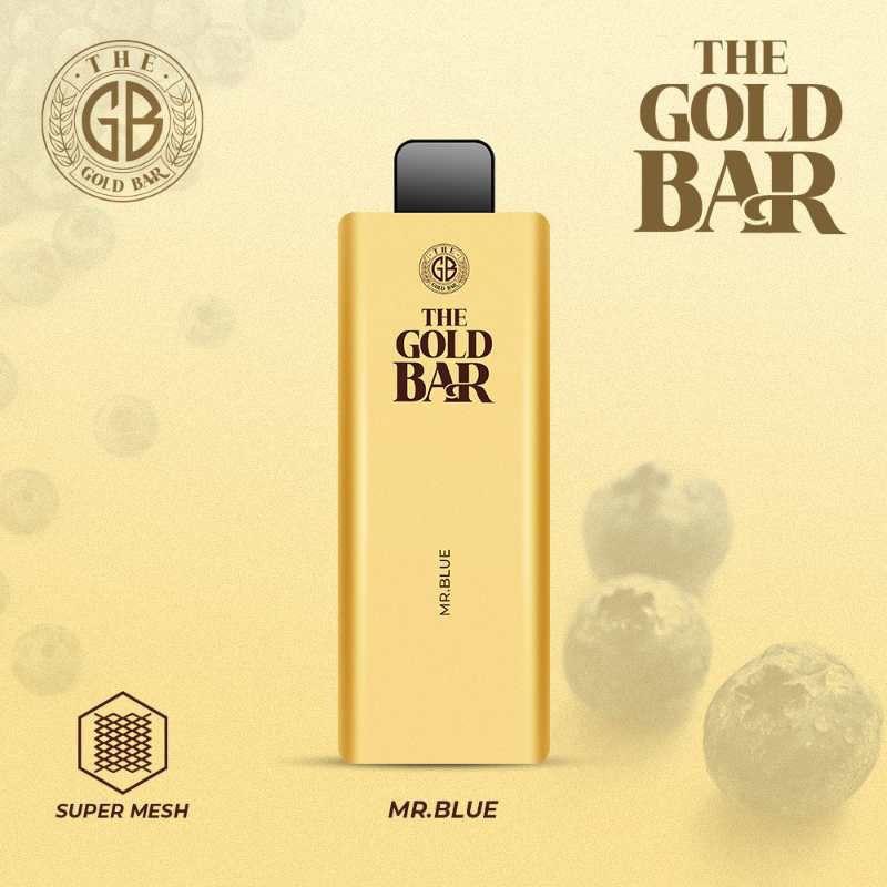 Gold Bar 4500 Disposable Vape Puff Bar Pod Box of 10 - #Simbavapeswholesale#