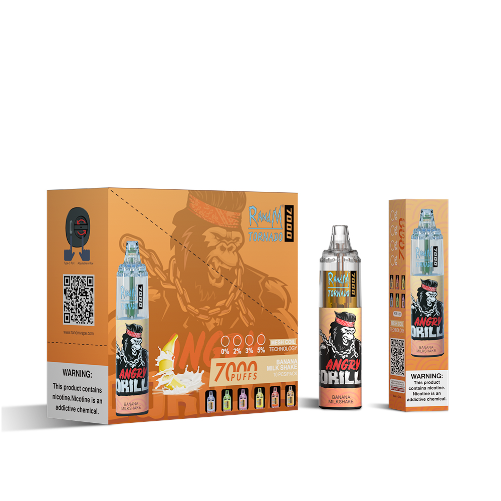 RAndM Tornado 7000 Puffs Disposable Vape (Boîte de 10)