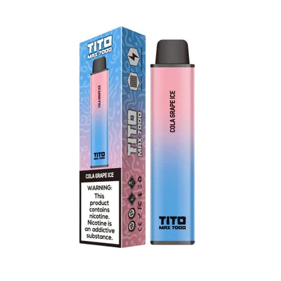 Tito Max 7000 Disposable Vape Pod Device Box of 10