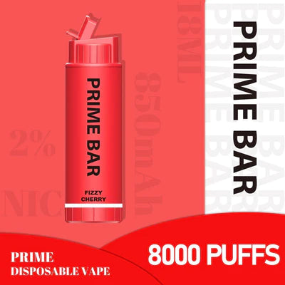 Prime Bar 8000 Disposable Vape Pod Device (Boîte de 10)