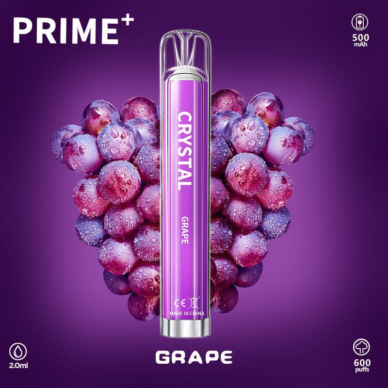 Crystal Prime Plus 600 Puffs (Boîte de 10)