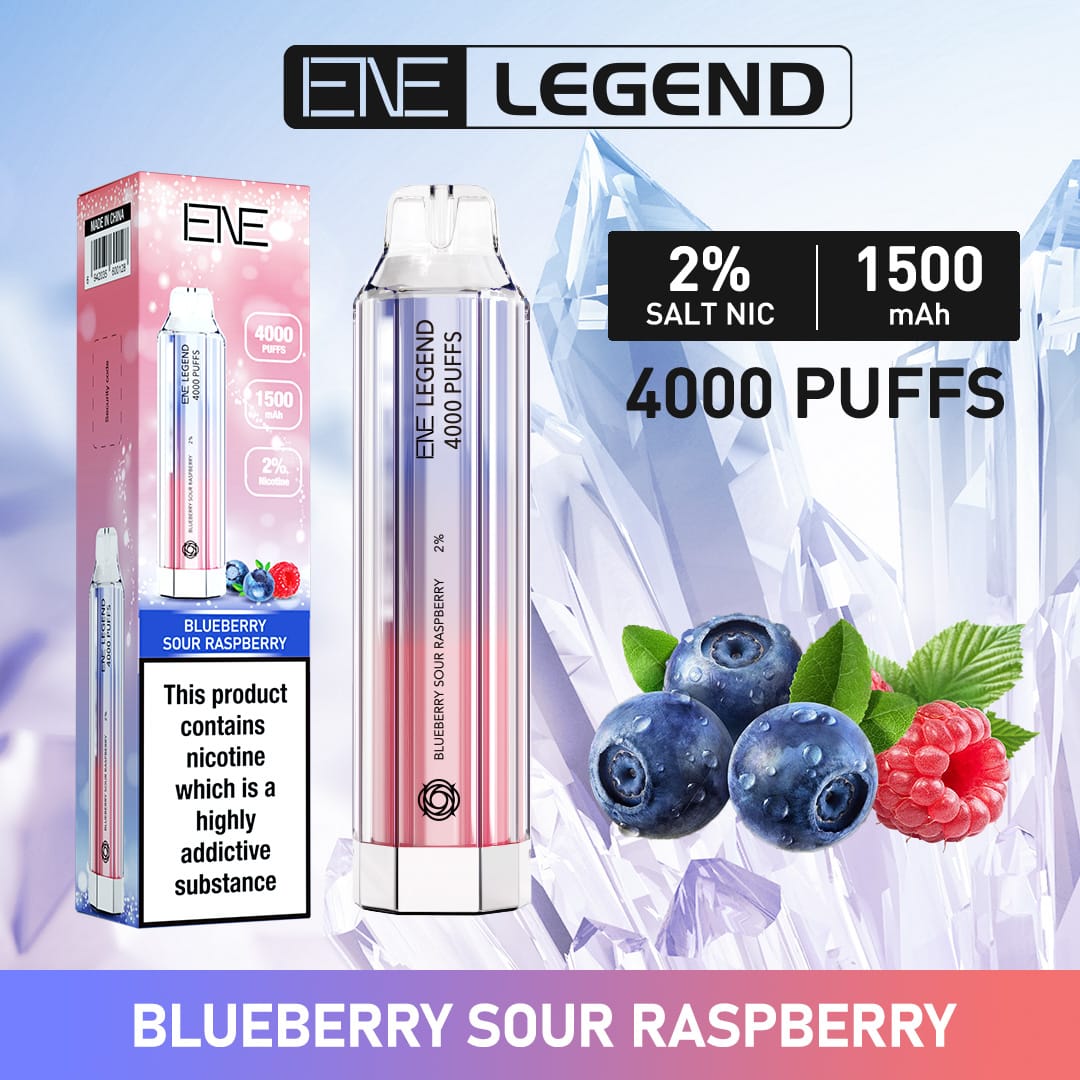 ENE Elux Legend 4000 Puffs Disposable Vape - (Boîte de 10)