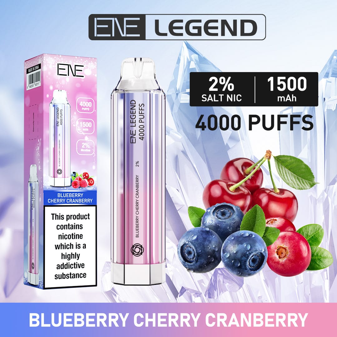 ENE Elux Legend 4000 Puffs Disposable Vape - (Boîte de 10)