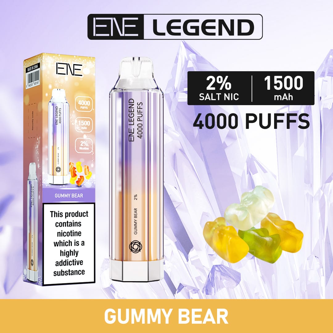 ENE Elux Legend 4000 Puffs Disposable Vape - (Boîte de 10)