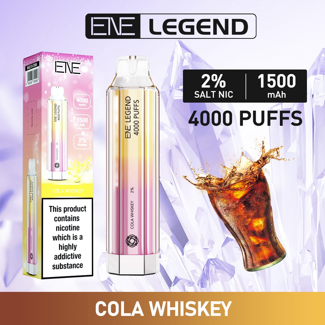 ENE Elux Legend 4000 Puffs Disposable Vape - (Boîte de 10)