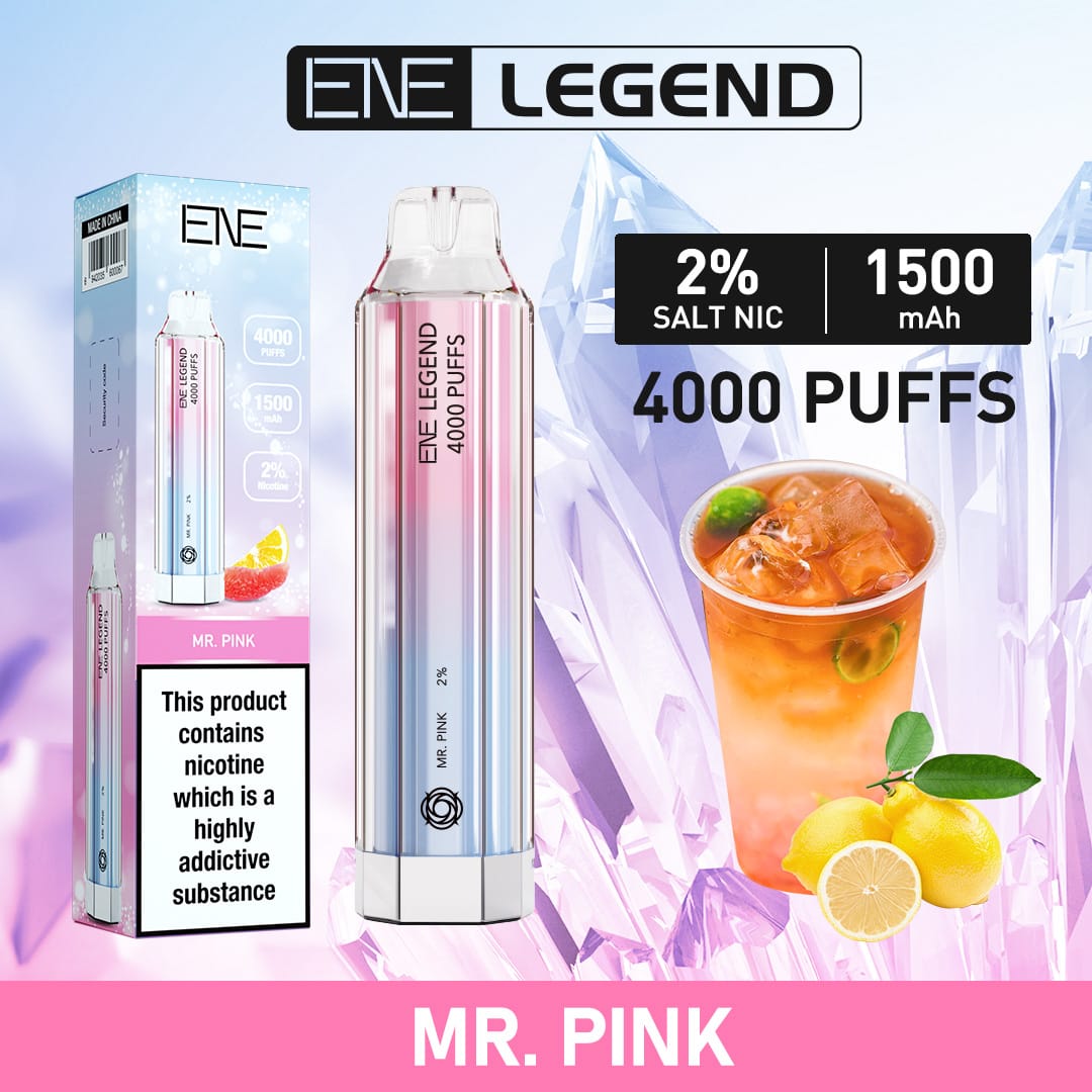 ENE Elux Legend 4000 Puffs Disposable Vape - (Boîte de 10)