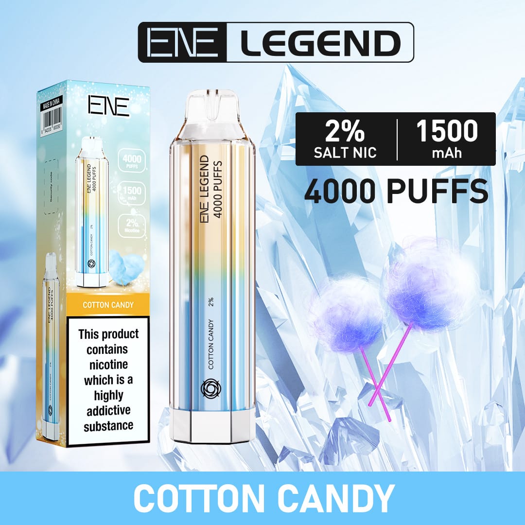 ENE Elux Legend 4000 Puffs Disposable Vape - (Boîte de 10)