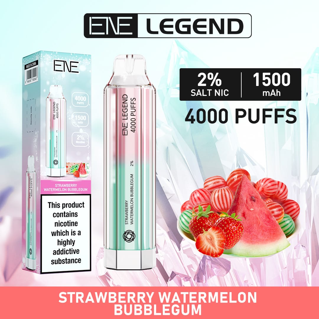 ENE Elux Legend 4000 Puffs Disposable Vape - (Boîte de 10)