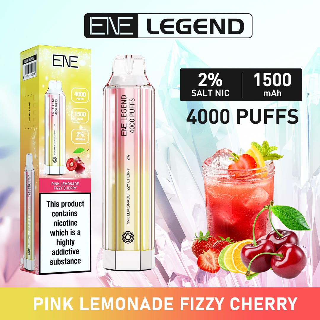 ENE Elux Legend 4000 Puffs Disposable Vape - (Boîte de 10)