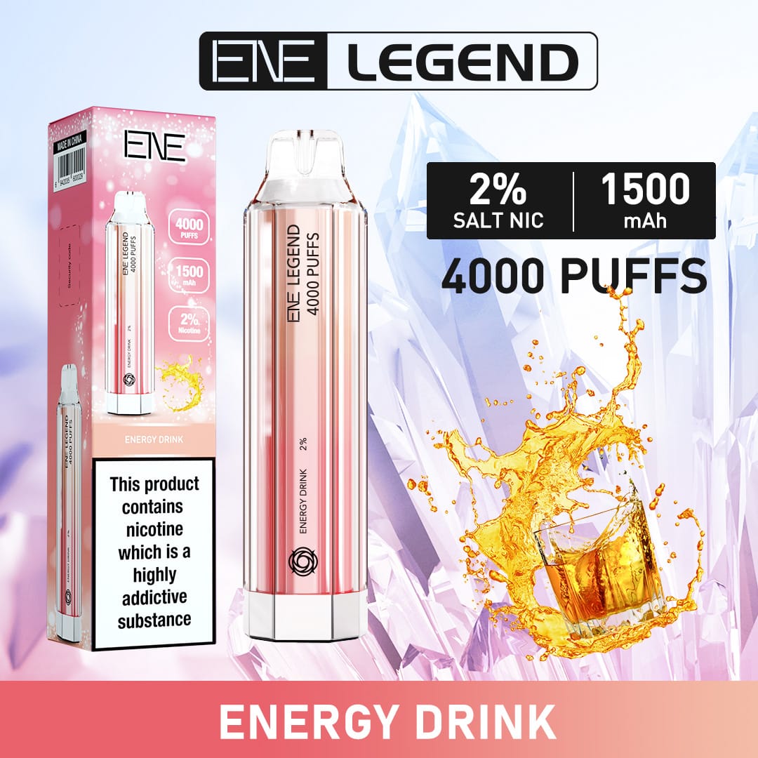 ENE Elux Legend 4000 Puffs Disposable Vape - (Boîte de 10)