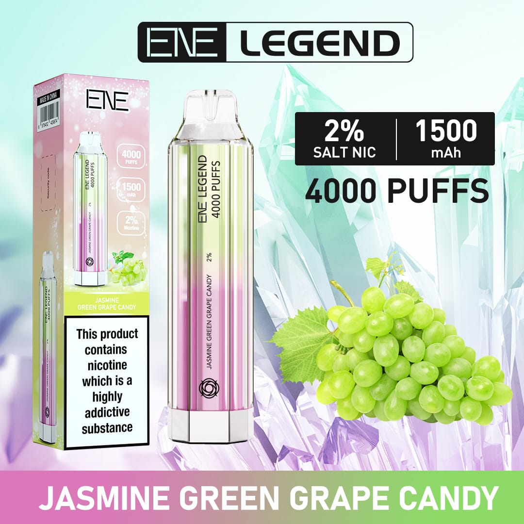 ENE Elux Legend 4000 Puffs Disposable Vape - (Boîte de 10)