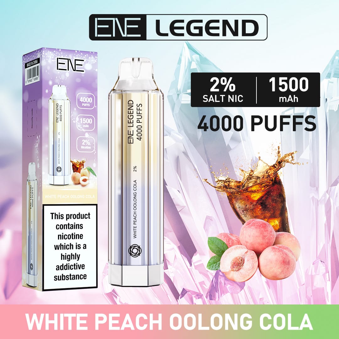 ENE Elux Legend 4000 Puffs Disposable Vape - (Boîte de 10)