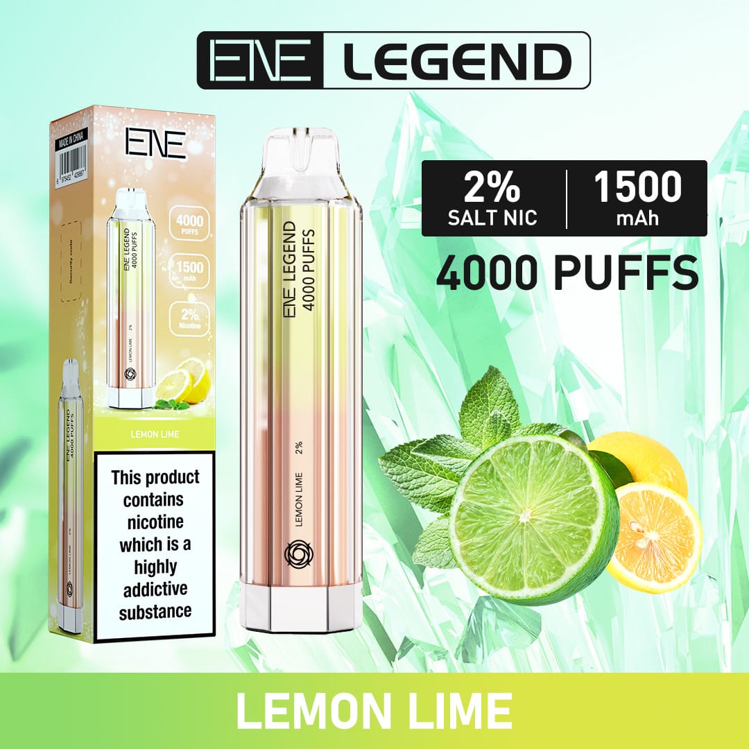 ENE Elux Legend 4000 Puffs Disposable Vape - (Boîte de 10)