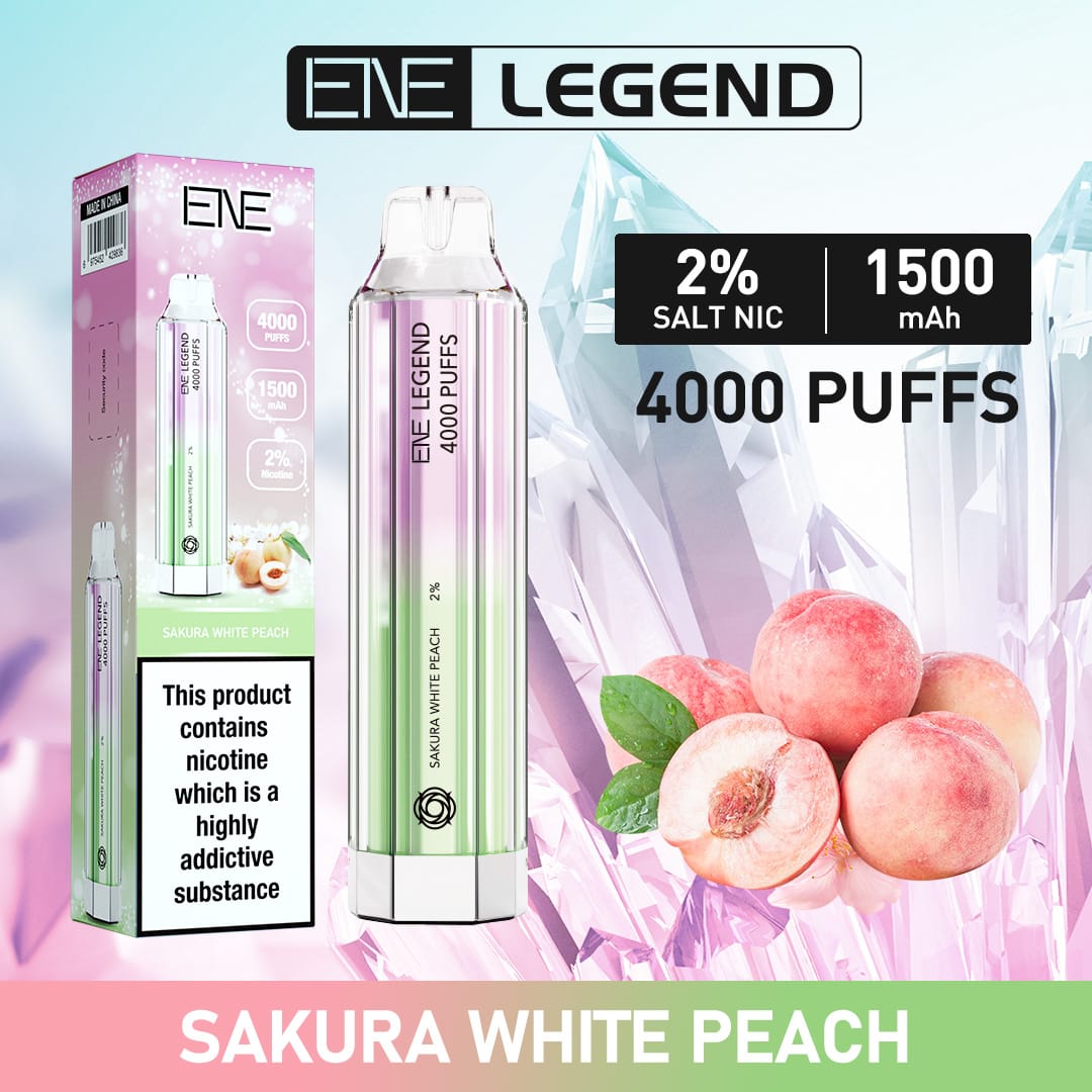 ENE Elux Legend 4000 Puffs Disposable Vape - (Boîte de 10)