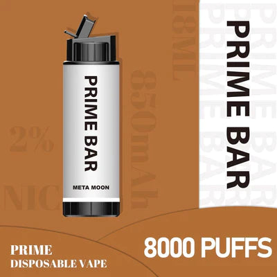 Prime Bar 8000 Disposable Vape Pod Device (Boîte de 10)