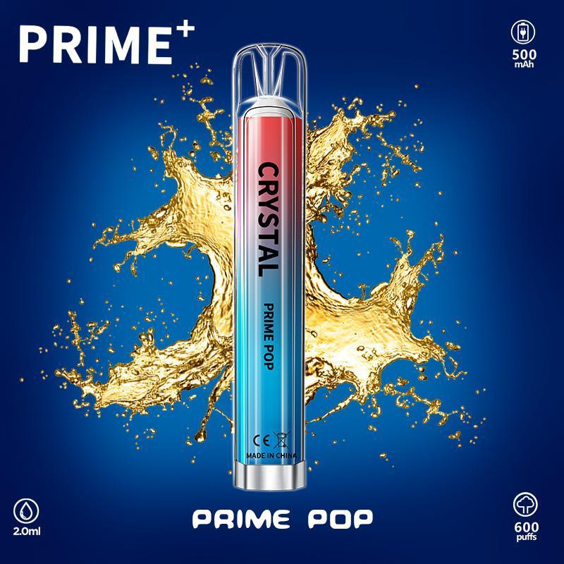 Crystal Prime Plus 600 Puffs (Boîte de 10)