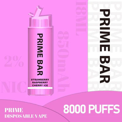 Prime Bar 8000 Disposable Vape Pod Device (Boîte de 10)