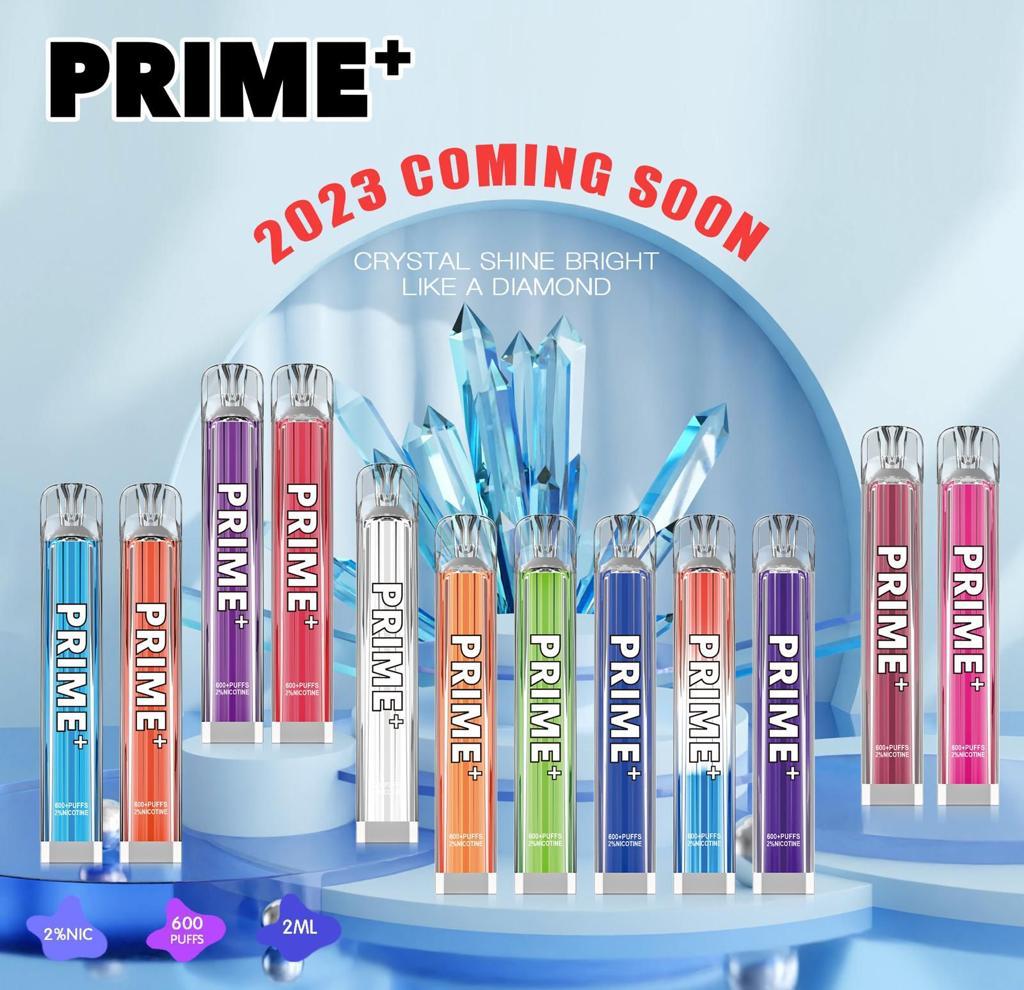 Crystal Prime Plus 600 Puffs (Boîte de 10)