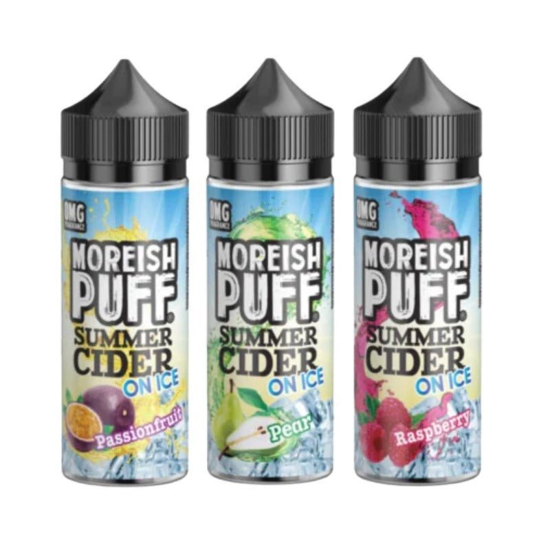 Moreish Puff Summer Cider On Ice 100ml E-liquids