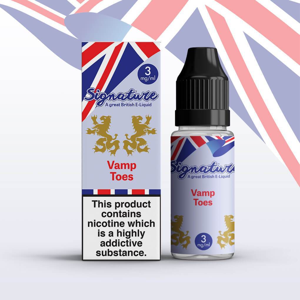 Signature - Vamp Toes - 10ml E-liquids (Pack of 10)